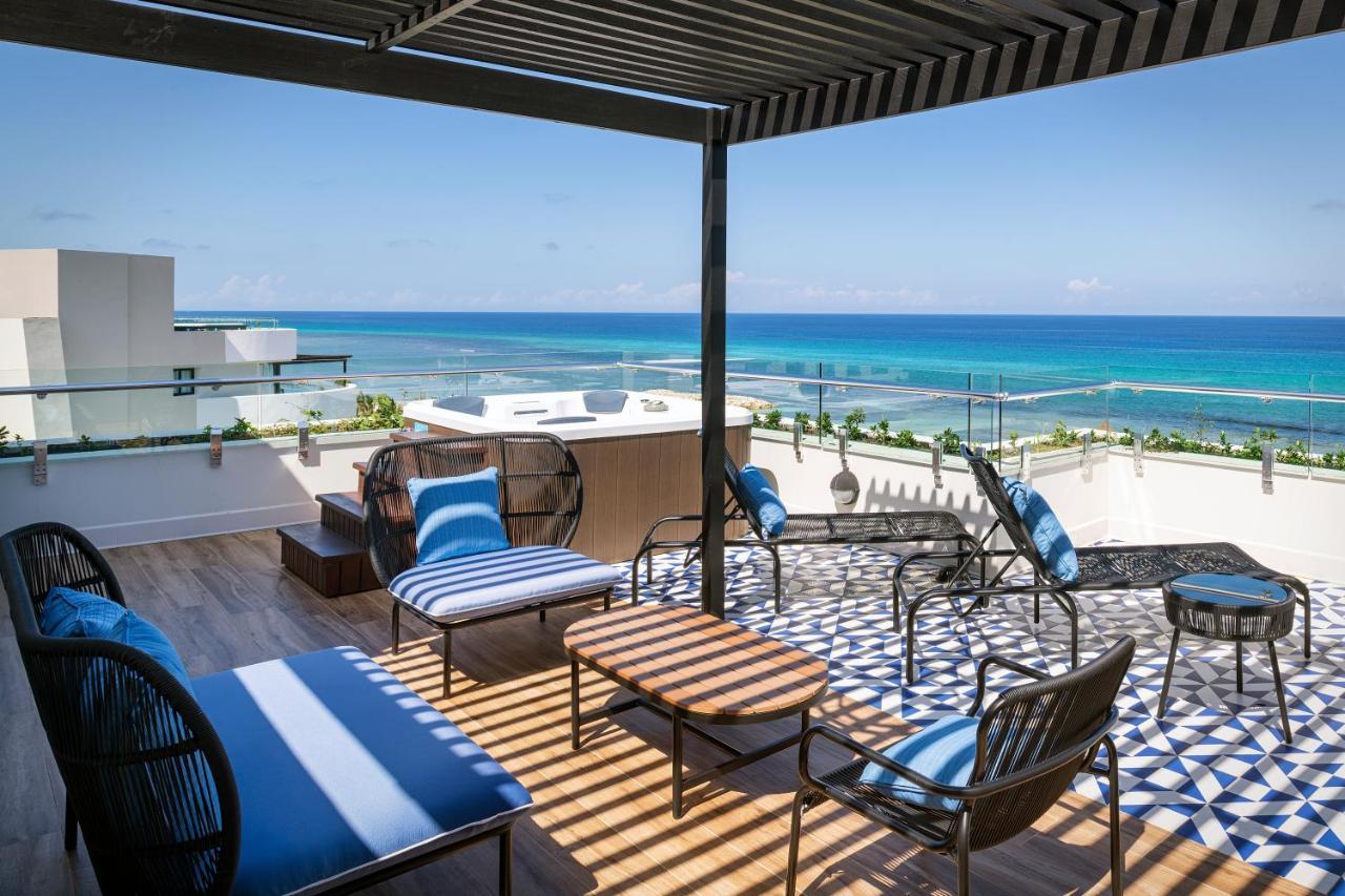 Ocean Eden Bay - All Inclusive Spring Rises Exteriör bild Rooftop at the Hotel